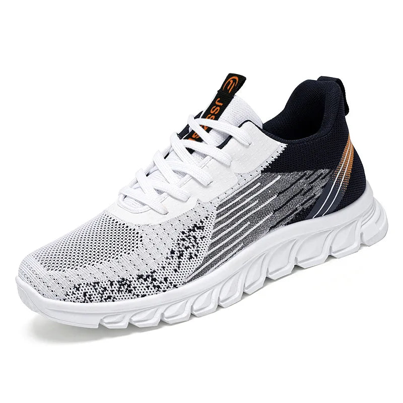 Men's Sports Shoes New Summer Fashionable Casual Sports Shoes Men's Soft-Soled Anti-Slip Lightweight Mesh Running Shoes