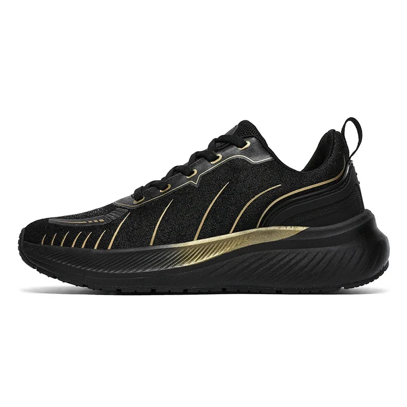 ONEMIX New Cushioning Running Shoes for Men Suitable Heavy Runners Lace Up Sports Women Non-slip Outdoor Athletic Male Sneakers