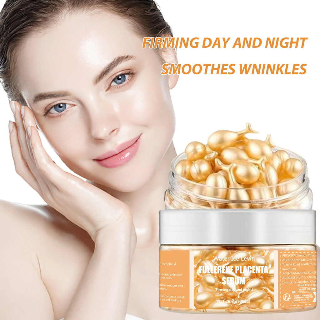 50Pcs Collagen Face Care Serum Spot Acne Wrinkle Remover