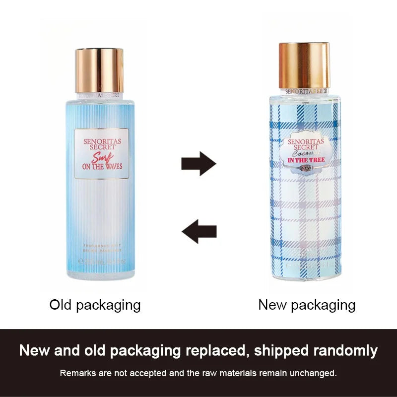 Body Spray Flower Fruit Lasting Perfume 250ml