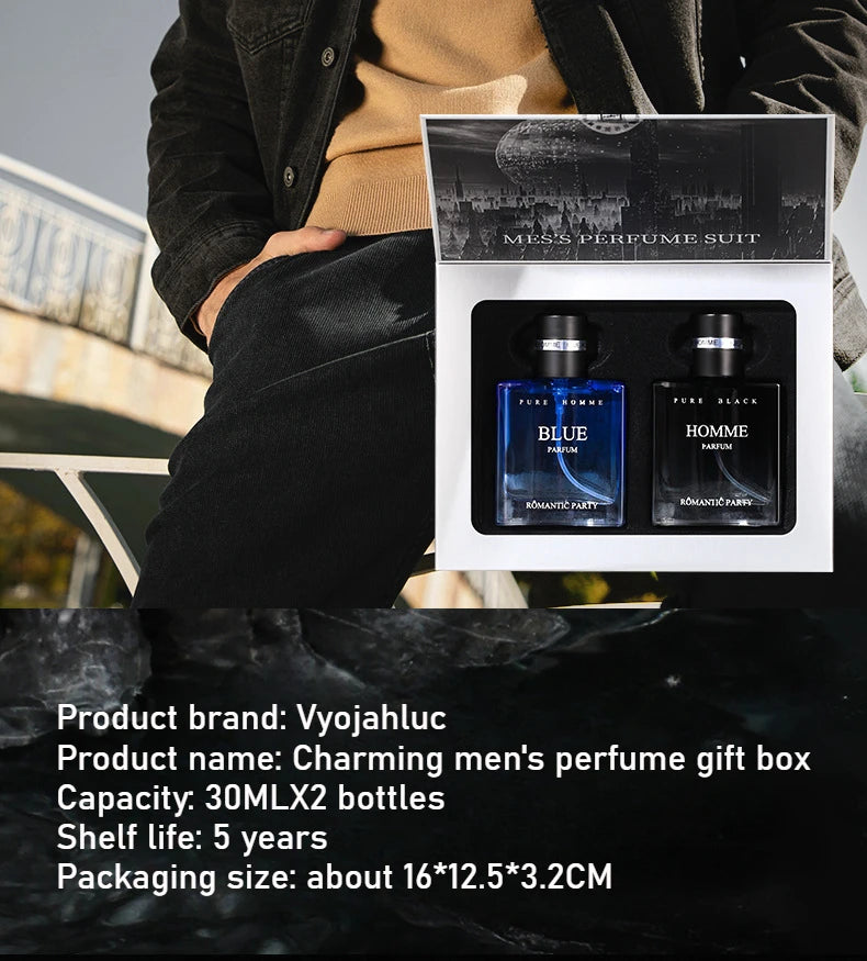 Eau de Toilette Gift Pack for Men Long-Lasting