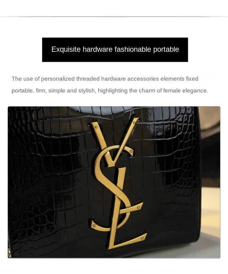 High-grade light luxury handbag