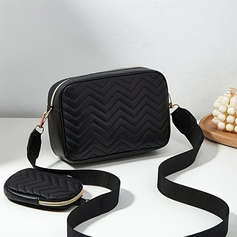 Casual Minimalist Shoulder Square Bag