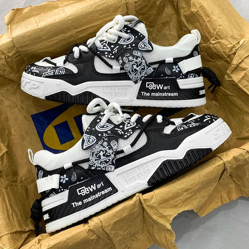2025 Men's Summer Sports Shoes Fashionable and Versatile New Running Student Trend Mesh Soft Sole Anti Slip and Odor Proof