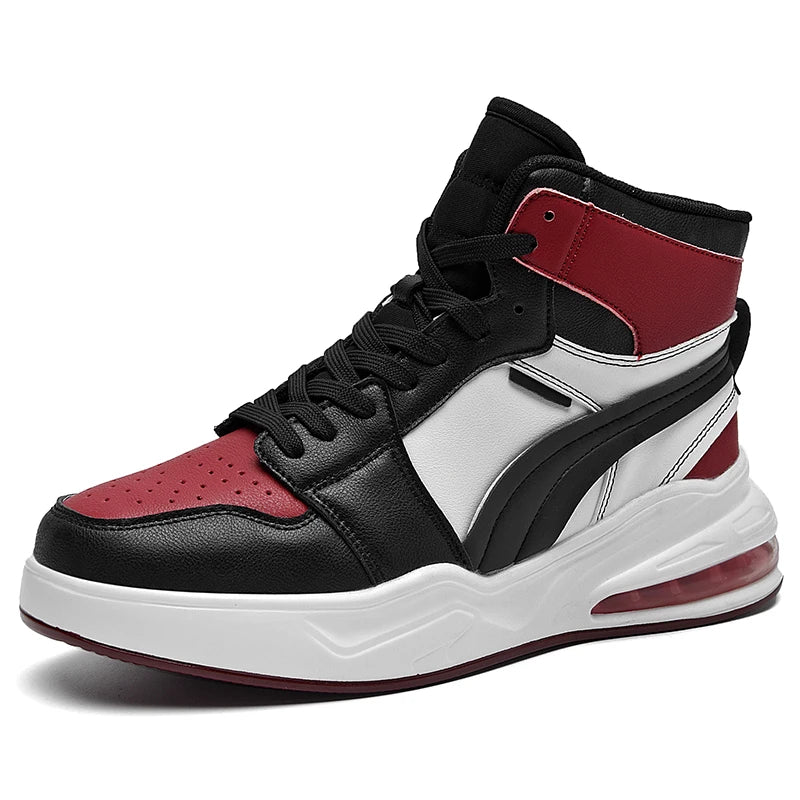 2024 New Hot Selling Men's Sports Shoes Side Shoes Men's Shoes High Top Fashion Shoes Air Cushion Shoes Men's Shoes Trainer Men
