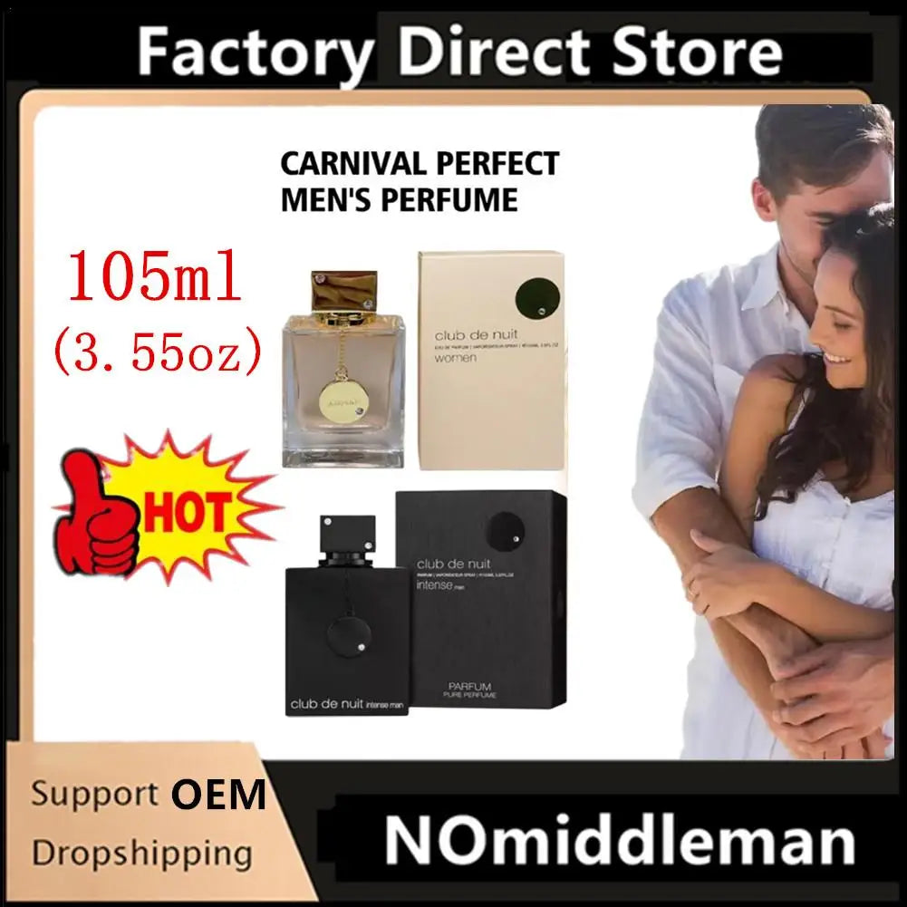 105ml  Eau De Toilette Vietnam Arabic Woody Lasting Fragrance Men's Perfume