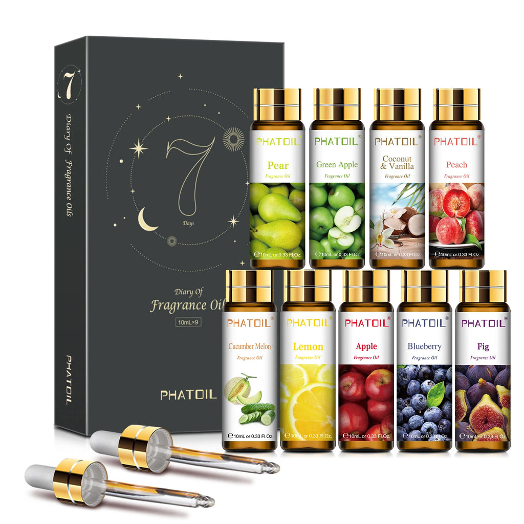 PHATOIL 1/3/9pcs 10ml Fruit Fragrance