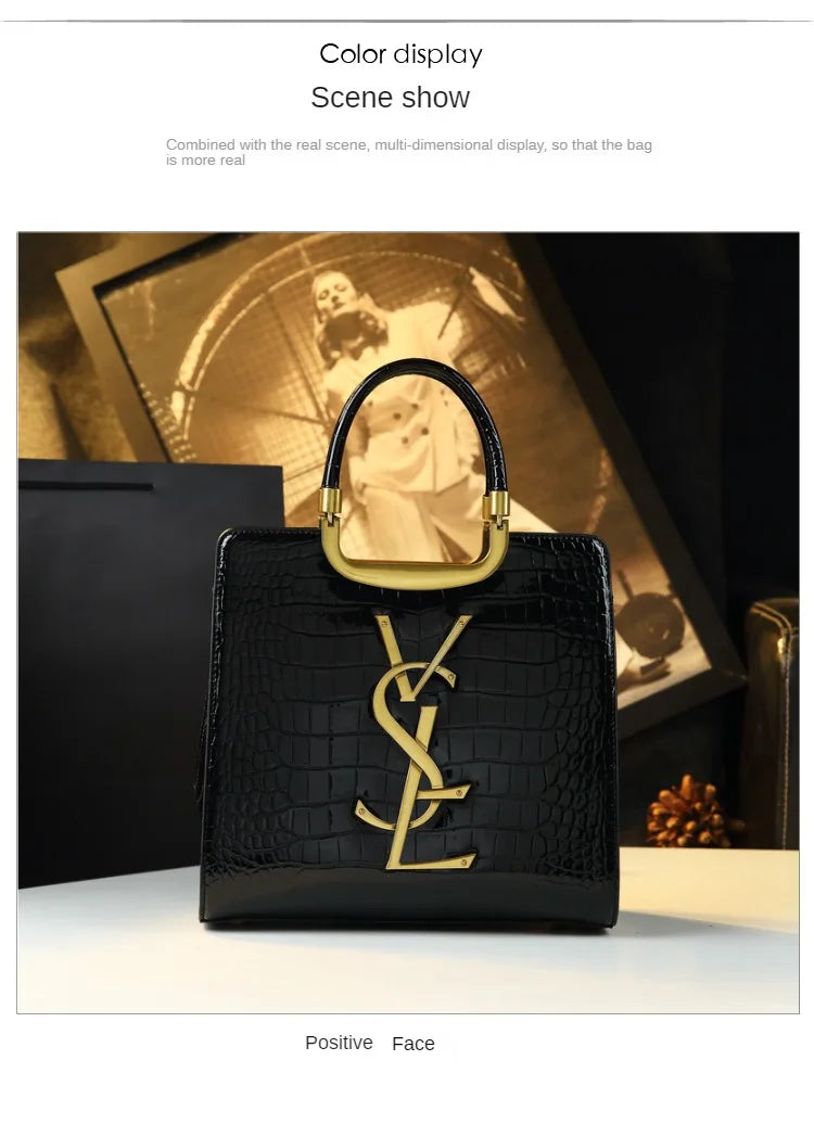 High-grade light luxury handbag