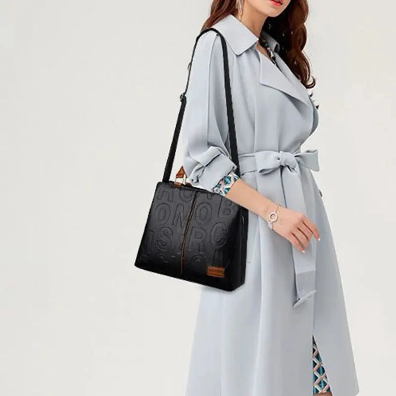 PU Leather Casual Shoulder Crossbody Bags for Women