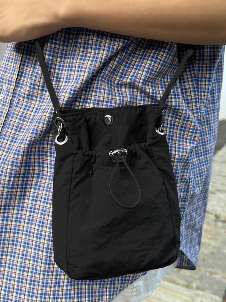 Nylon Crossbody Bag Soft Mini Phone Wallet