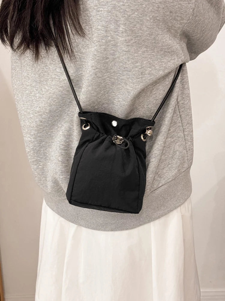 Nylon Crossbody Bag Soft Mini Phone Wallet