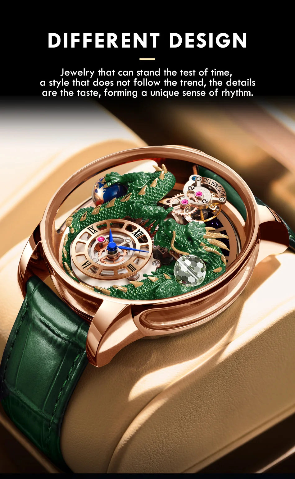 2024 New PINDN Jaco&Co Brand Watch Men's Leather Sports Watch Men's Quartz Watch Chronograph Men's Clock Relogio Masculino