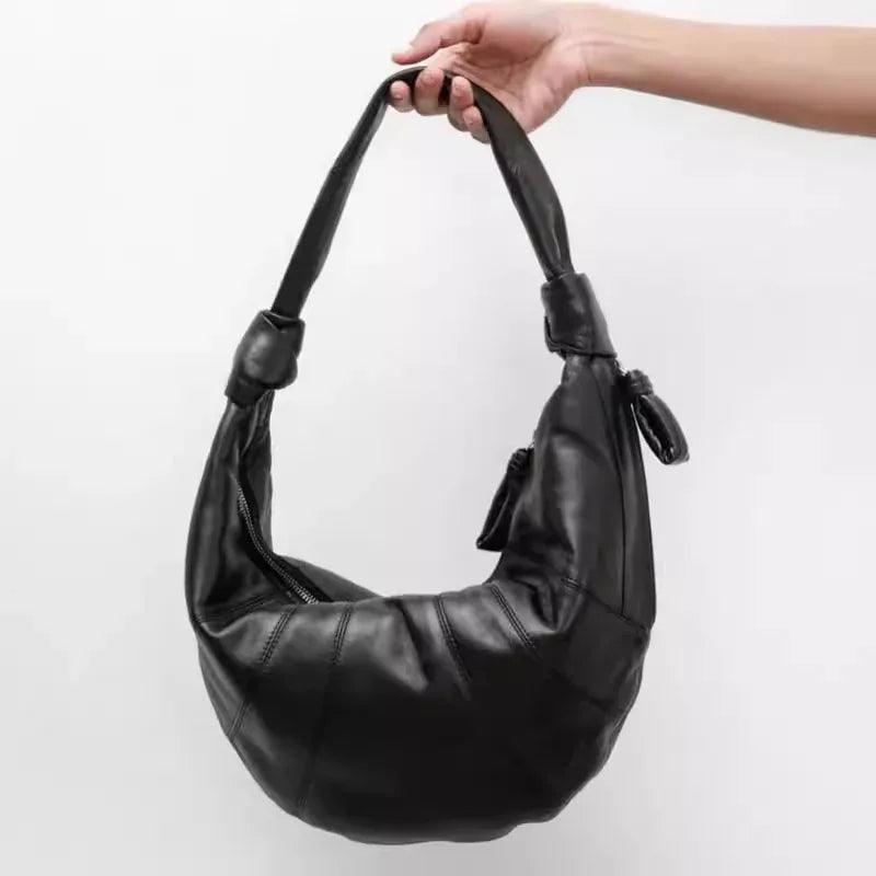 Large Size Capacity leather Cross-Body Bag for Women