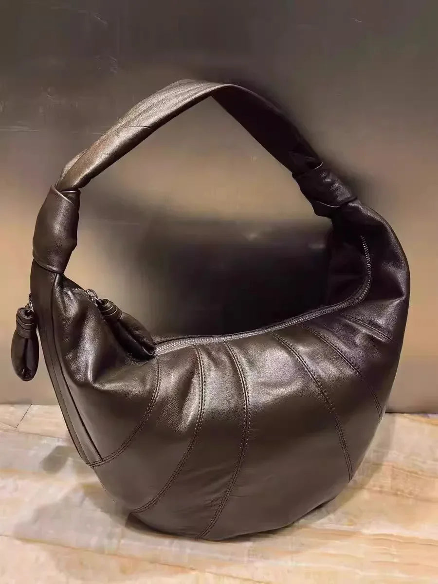 Large Size Capacity leather Cross-Body Bag for Women