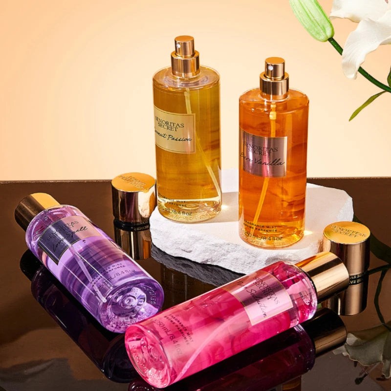 Body Spray Flower Fruit Lasting Perfume 250ml