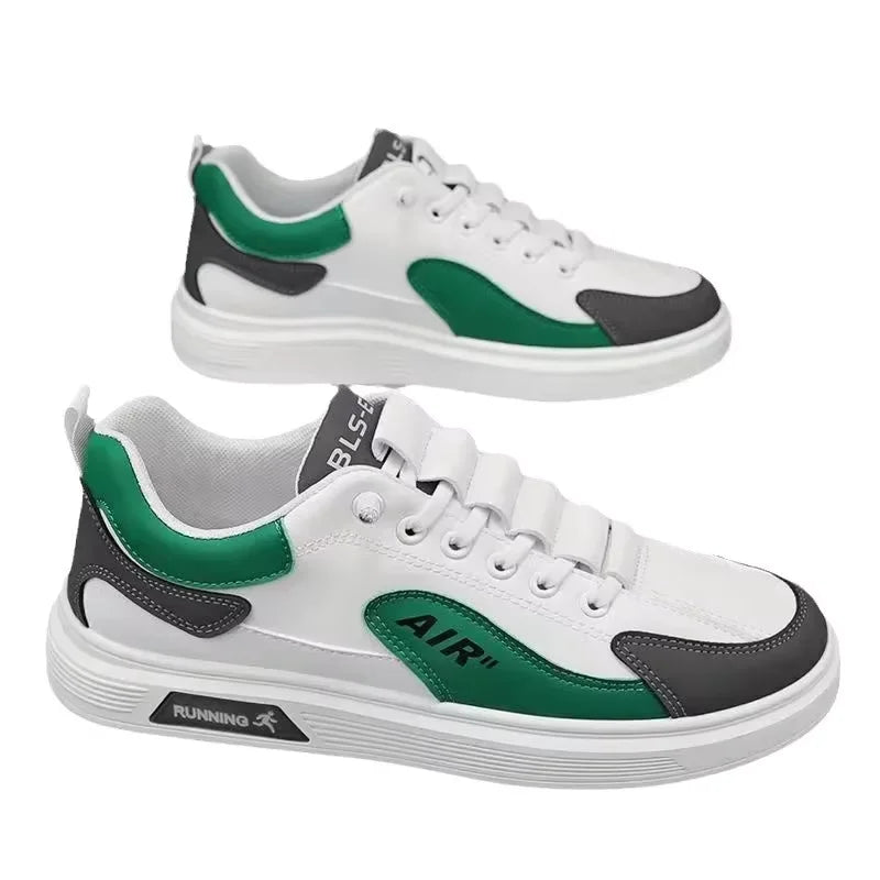 new luxury handsome men's shoes leather