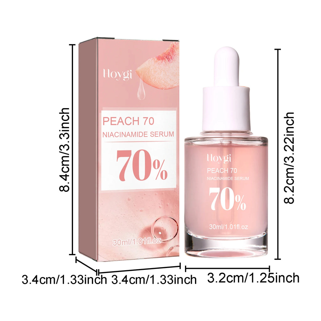 Peach 70% Smooth Brightening Skin Care Dark Spot Remover Serum