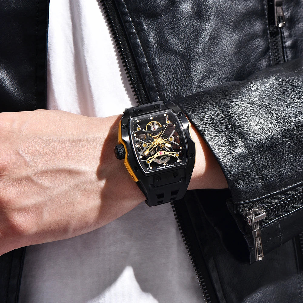 2024 Pagani Design new men's watch 50 meter waterproof stainless steel case luminous dial fashionable men's mechanical watch