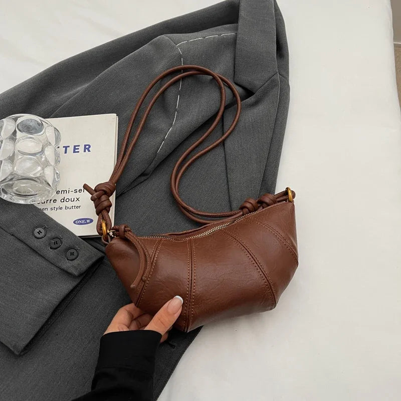 Leather Shoulder Bag Women