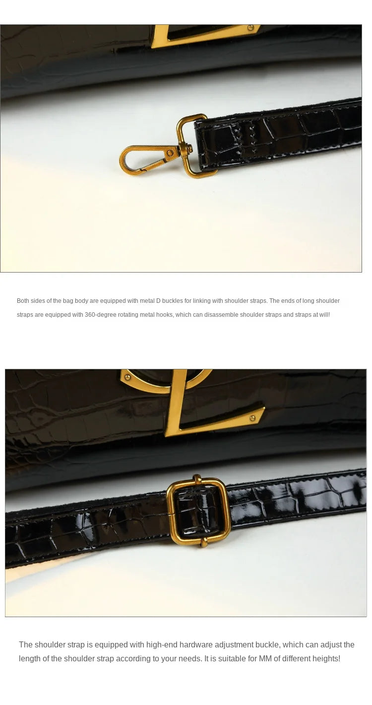 High-grade light luxury handbag