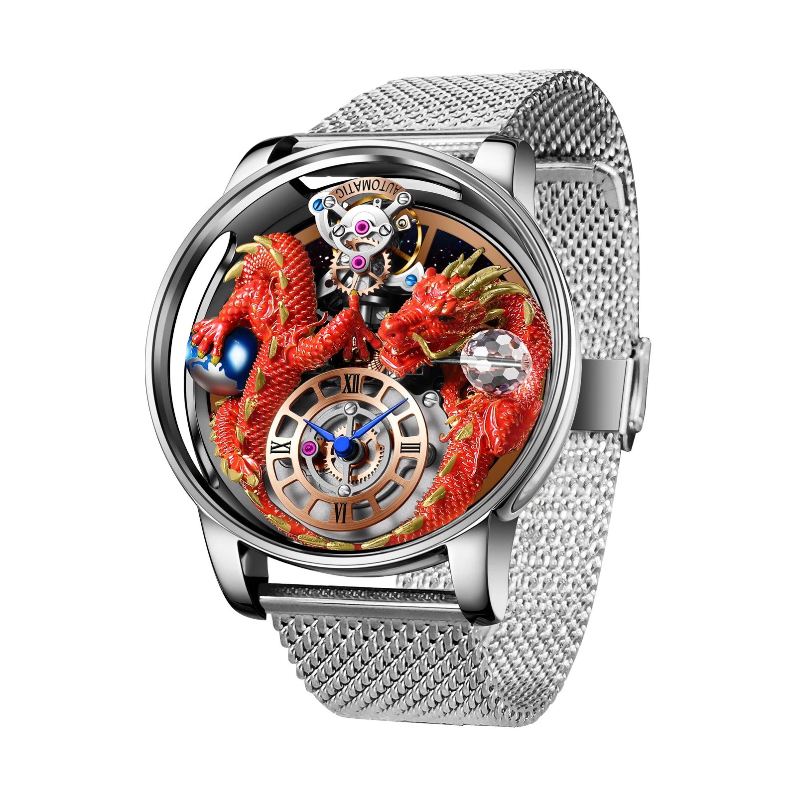 2024 New PINDN Jaco&Co Brand Watch Men's Leather Sports Watch Men's Quartz Watch Chronograph Men's Clock Relogio Masculino
