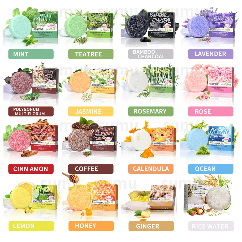 60g Natural fragrance rosemary shampoo soap