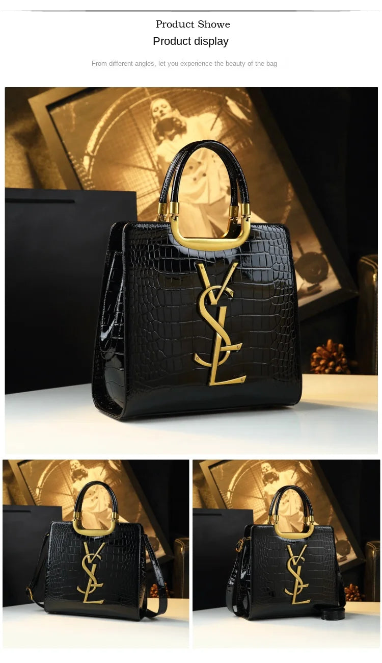 High-grade light luxury handbag