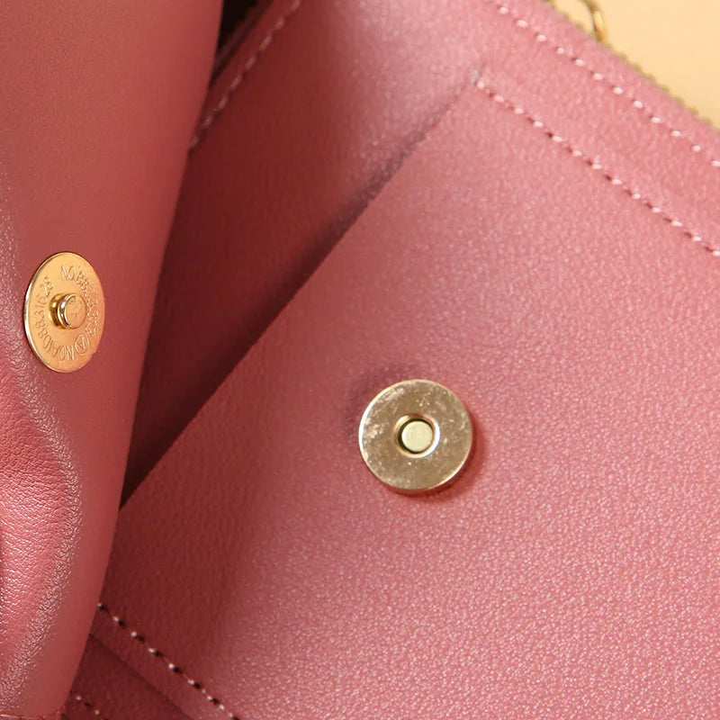 Soft Leather Wallets Hand Purses Crossbody Bags for Women