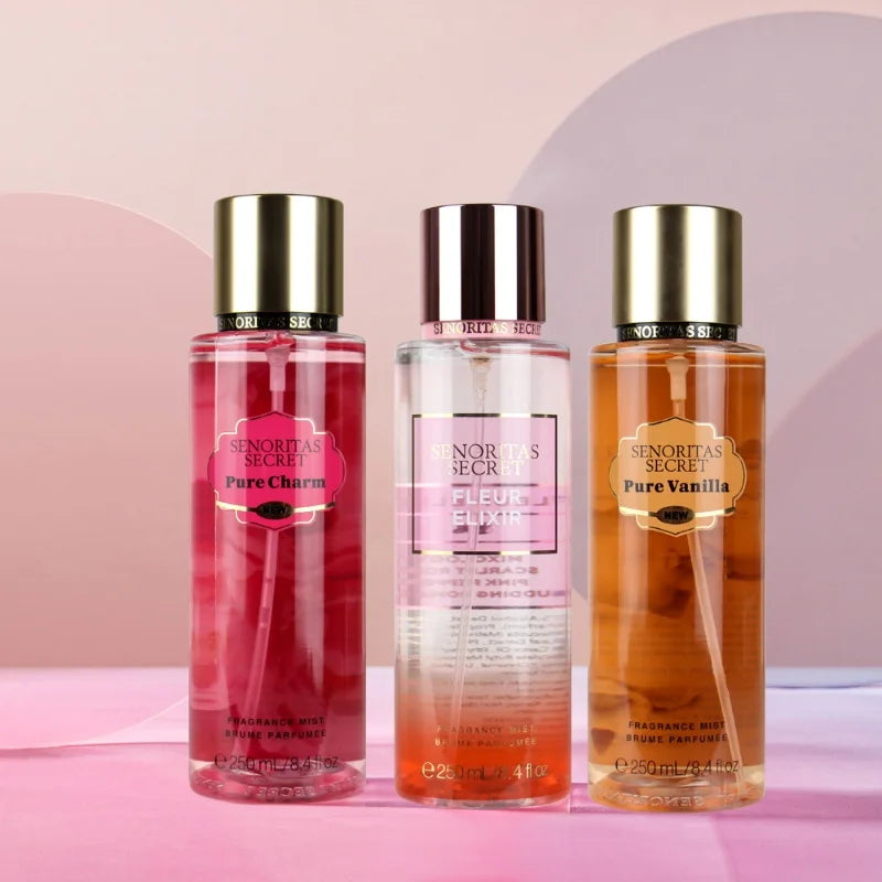 Body Spray Flower Fruit Lasting Perfume 250ml