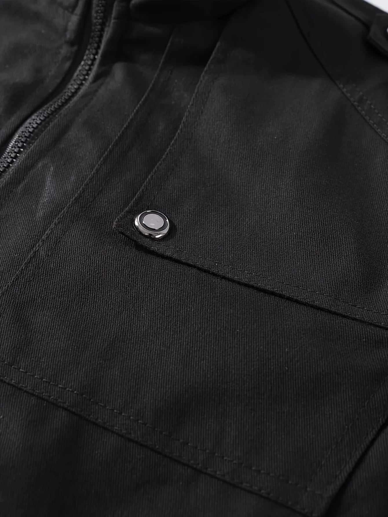 Men's standing collar workwear jacket casual jacket