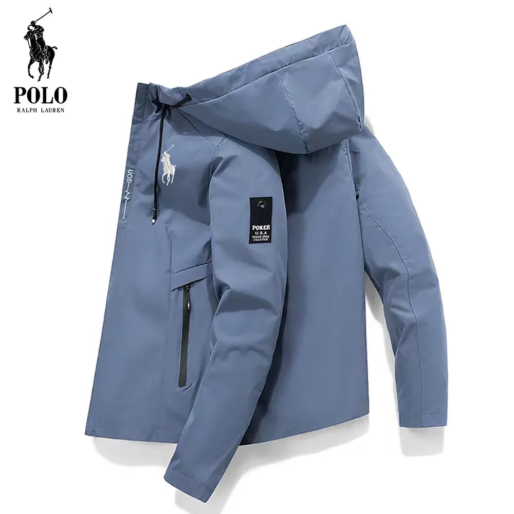 The 2025 New Men's Sports Brand Polo Ralph Lauren Jacket Is Skin-friendly, Breathable, UV-resistant, Fishing and Sun Protection