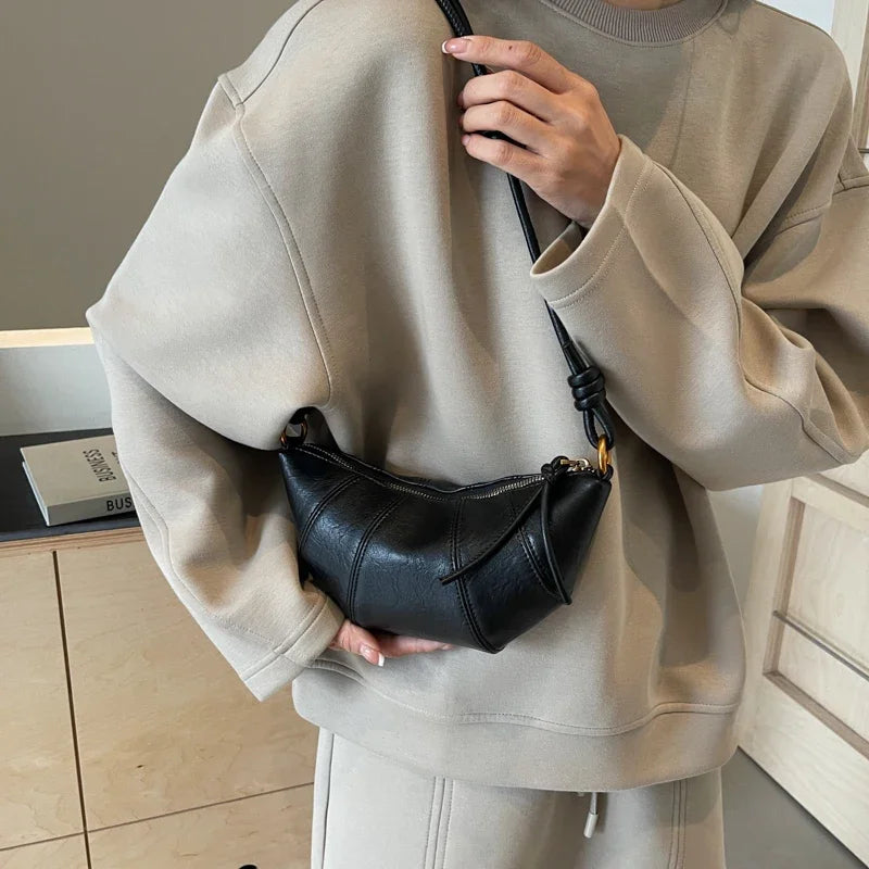 Leather Shoulder Bag Women