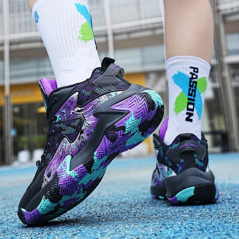Men Basketball Shoes Light Sports Shoes Trainer Women Unisex Breathable Athletic Outdoor Unisex High Quality Sneakers