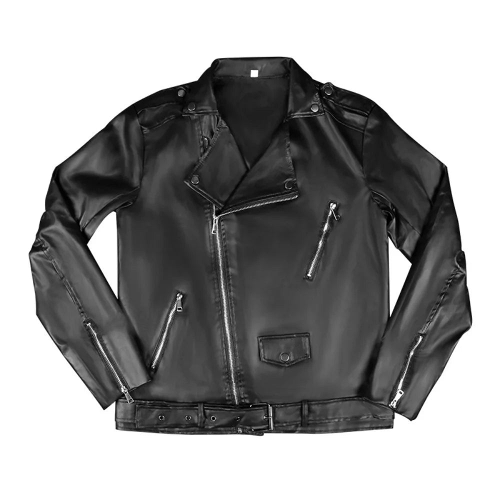 2025 Men's Medieval - Style Retro Punk Biker Jacket Gothic Victorian Suit Coat