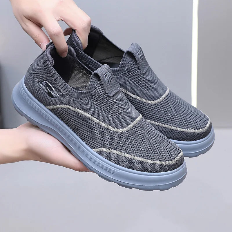 2025 summer new men's sports leisure shoes lightweight breathable comfortable outdoor travel leisure shoes free shipping shoes