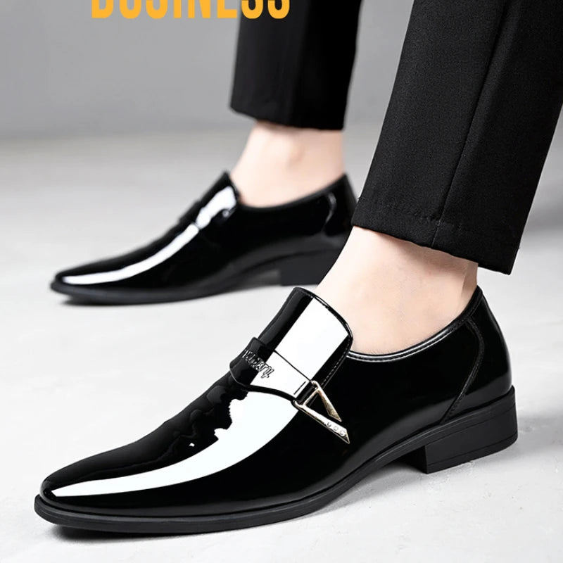 White Leather Shoes for Men