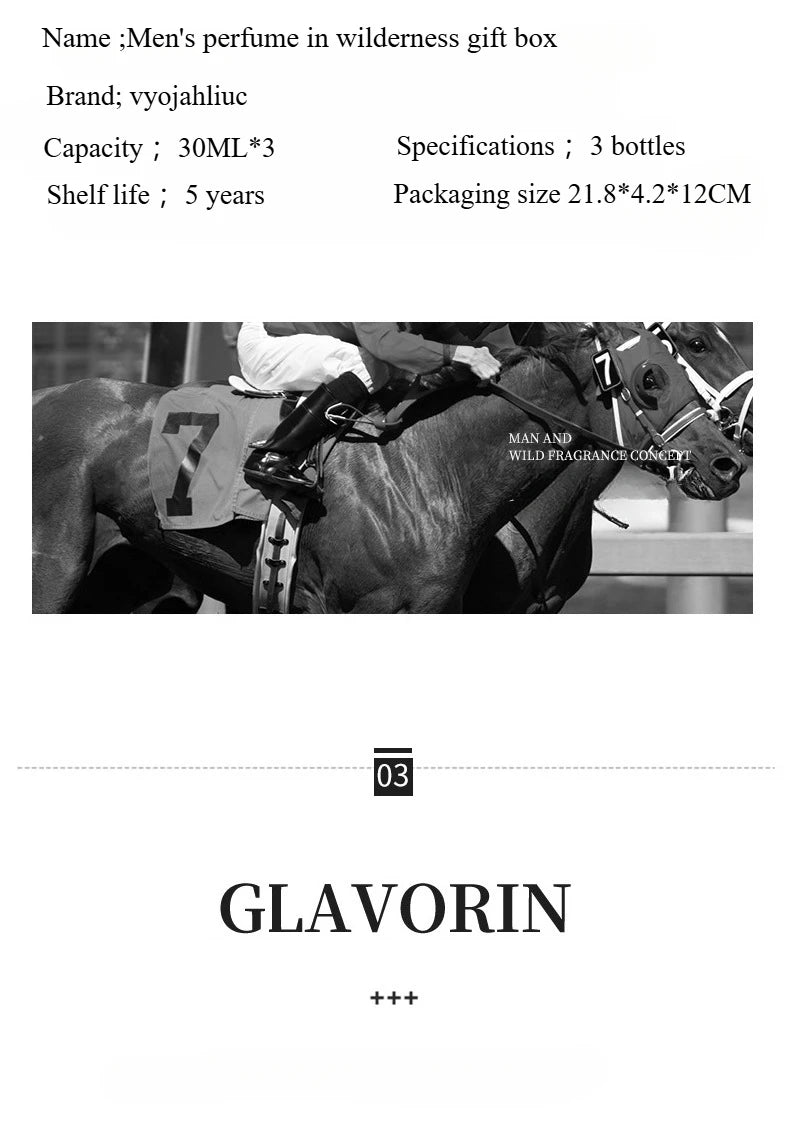 Eau de Toilette Gift Pack for Men Long-Lasting