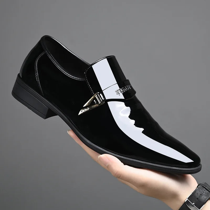 White Leather Shoes for Men