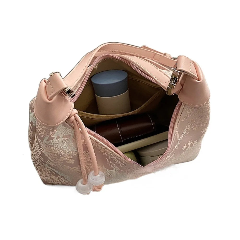 4 Colors Embroidered Chinese Style Handbag