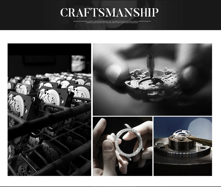 Automatic Watch For Men Luxury Full Ice Out Business Tourbillon Watches Bling Diamond Gold Male Mechanical Wristwatch Hot Sale