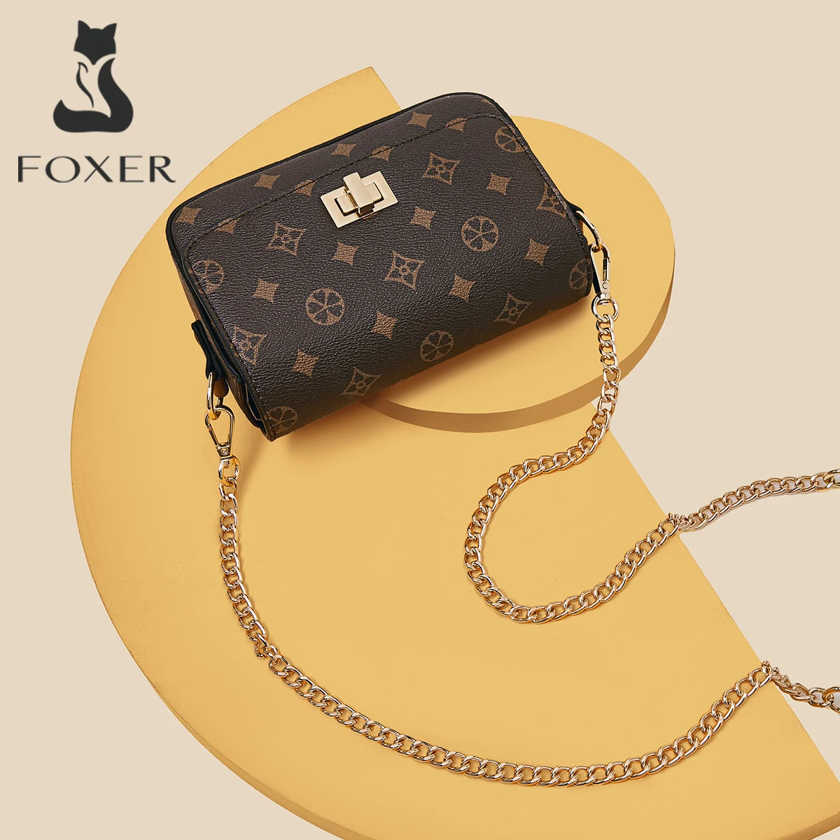 FOXER Women Small Signature Crossbody Bag