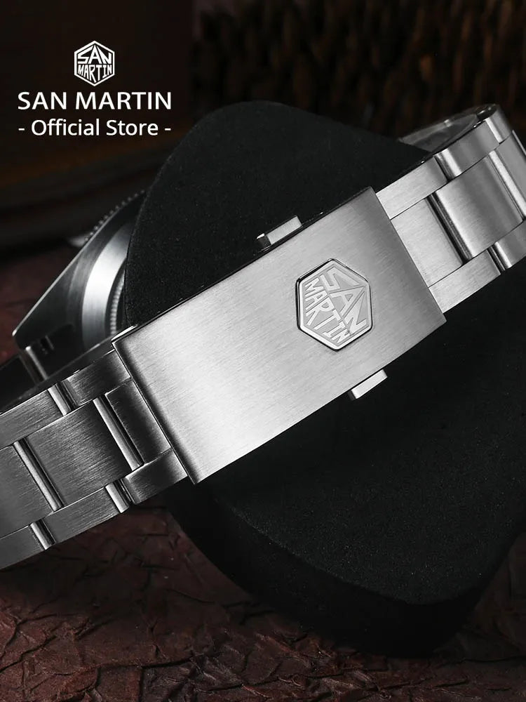 San Martin New 40mm BB58 Retro Luxury Diver Watch NH35 Automatic Mechanical Watches For Men Sapphire Luminous 20Bar Reloj SN0008