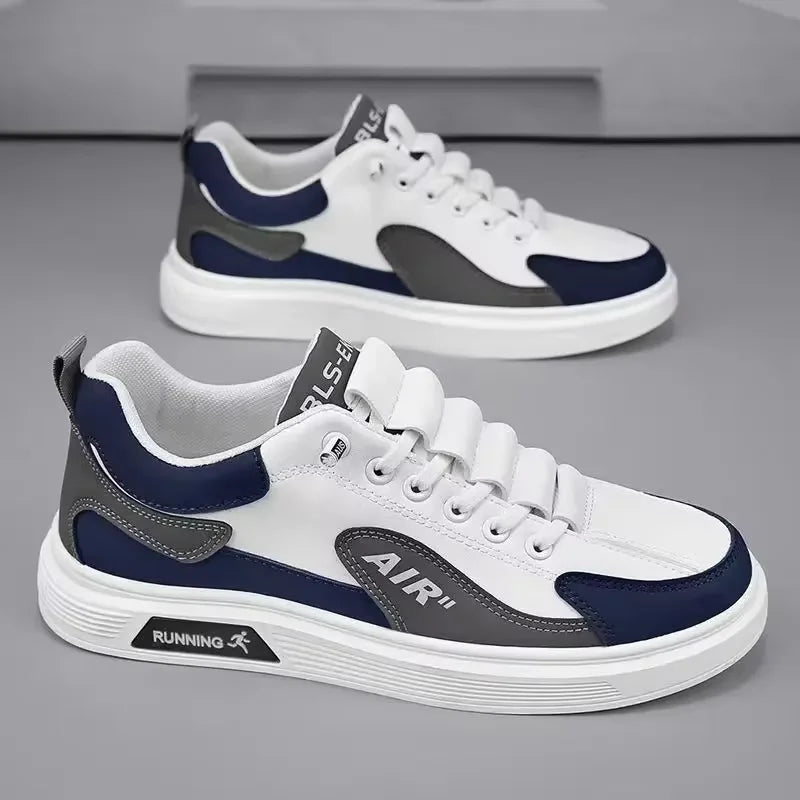 new luxury handsome men's shoes leather