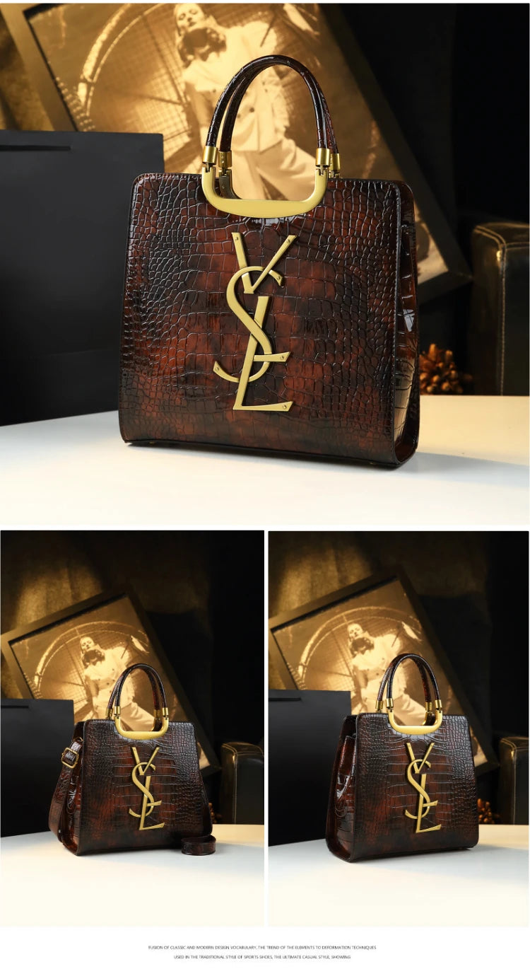 High-grade light luxury handbag