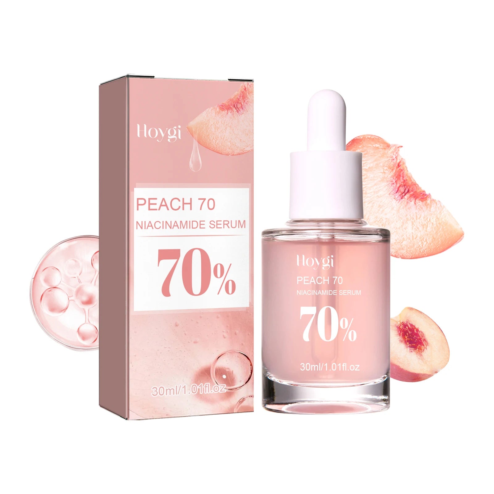 Peach 70% Smooth Brightening Skin Care Dark Spot Remover Serum