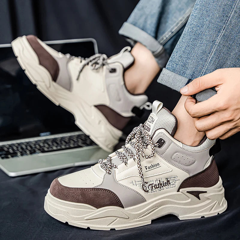 Outdoor leisure sports shoes, stylish and versatile shoes, wear-resistant and non-slip sole.