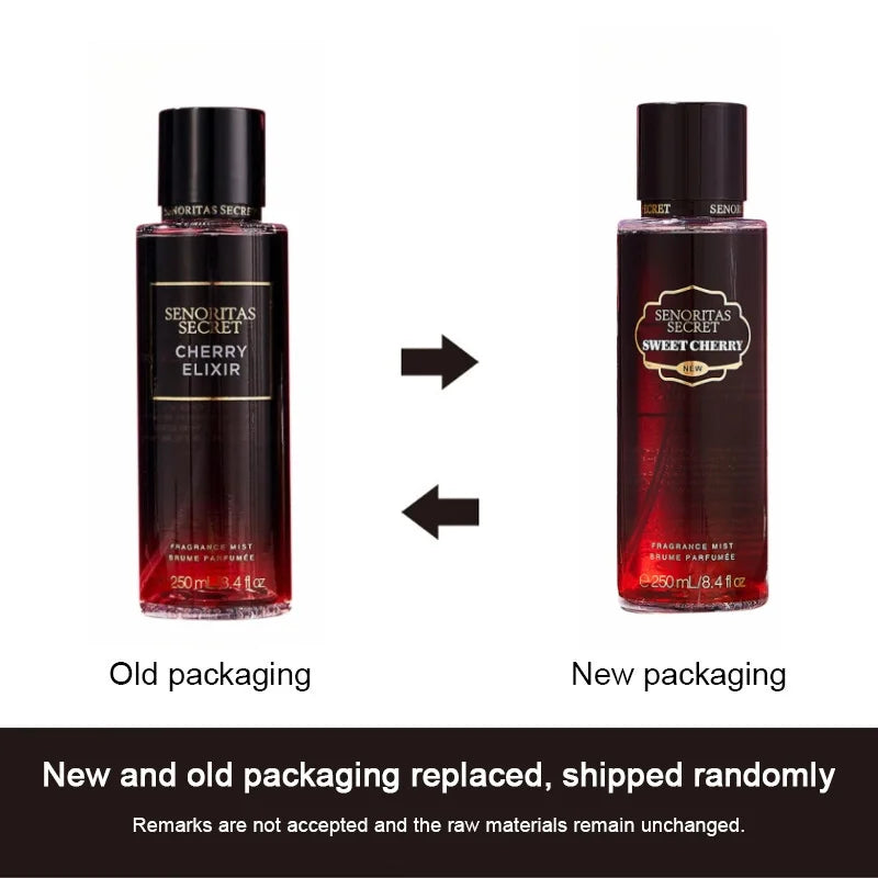 Body Spray Flower Fruit Lasting Perfume 250ml