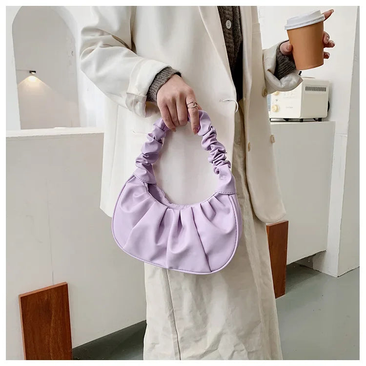 Fashion Pleated Handlebags for Women