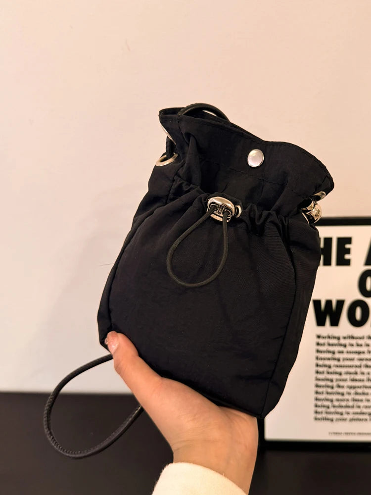 Nylon Crossbody Bag Soft Mini Phone Wallet