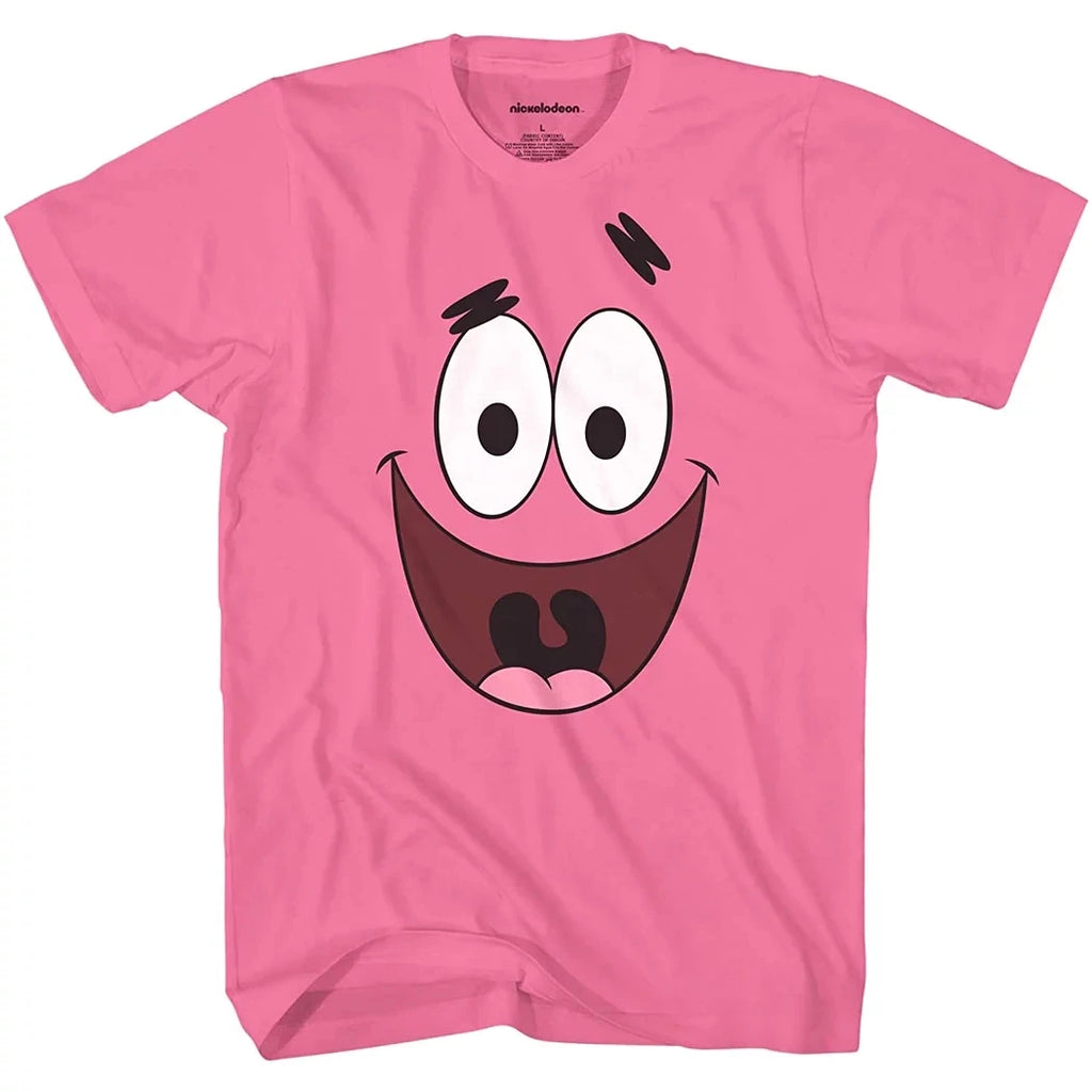 SpongeBob Series 2024 Summer Boys and Girls New 3D Printed Round Neck T-shirt Gifts for children